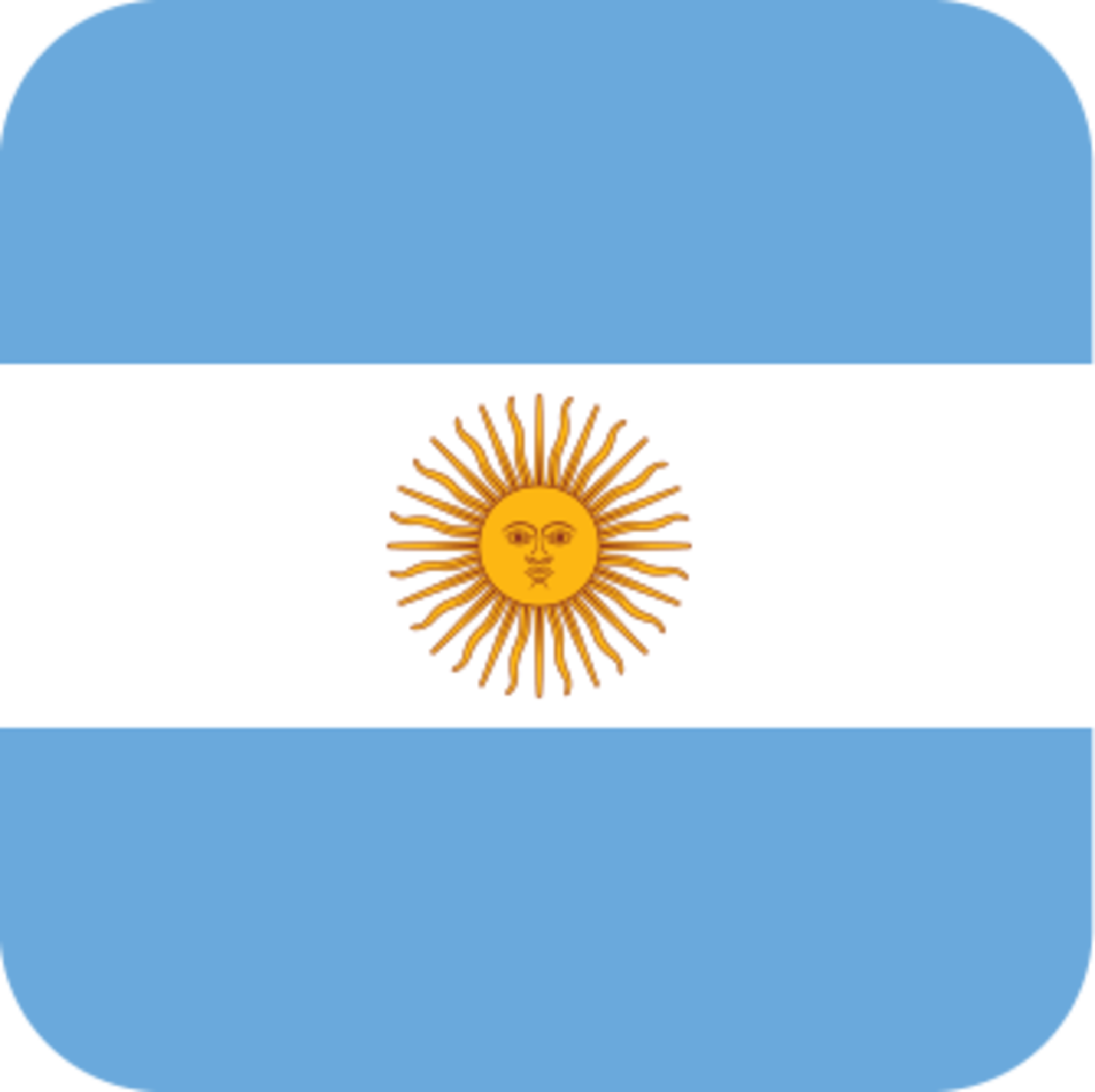 Flag Icon Argentina