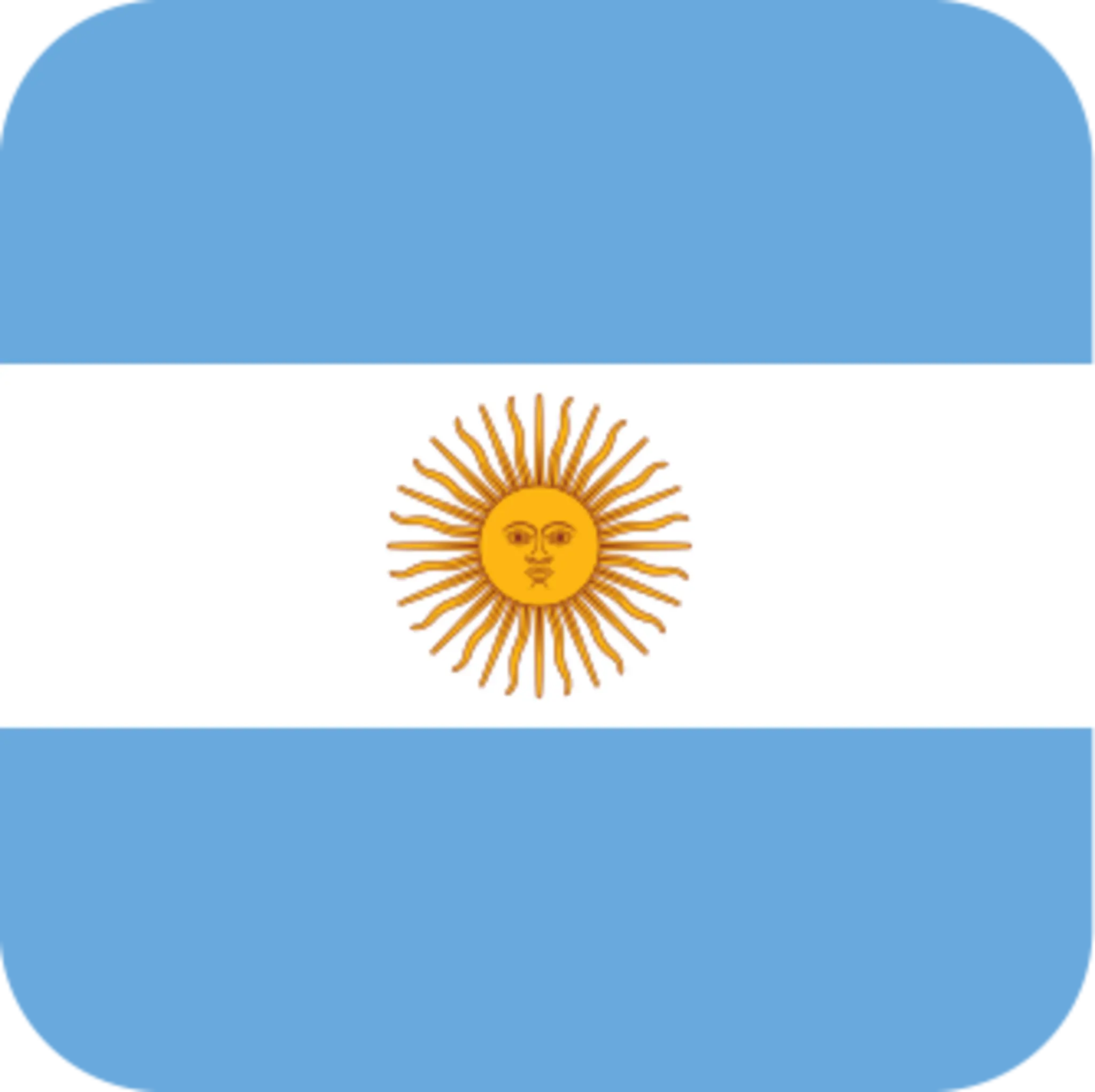 Flag Icon Argentina
