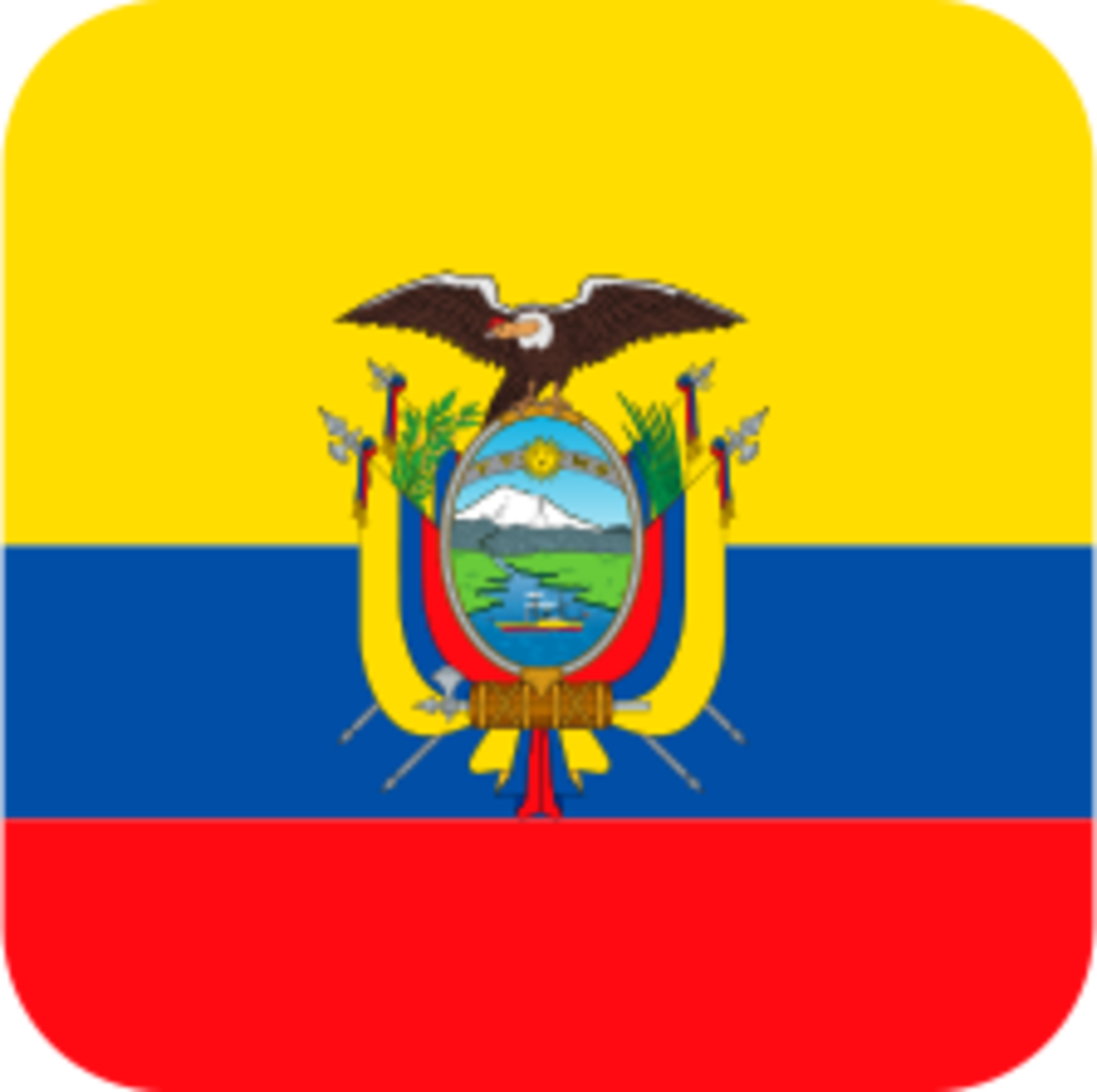 Flag Icon Ecuador