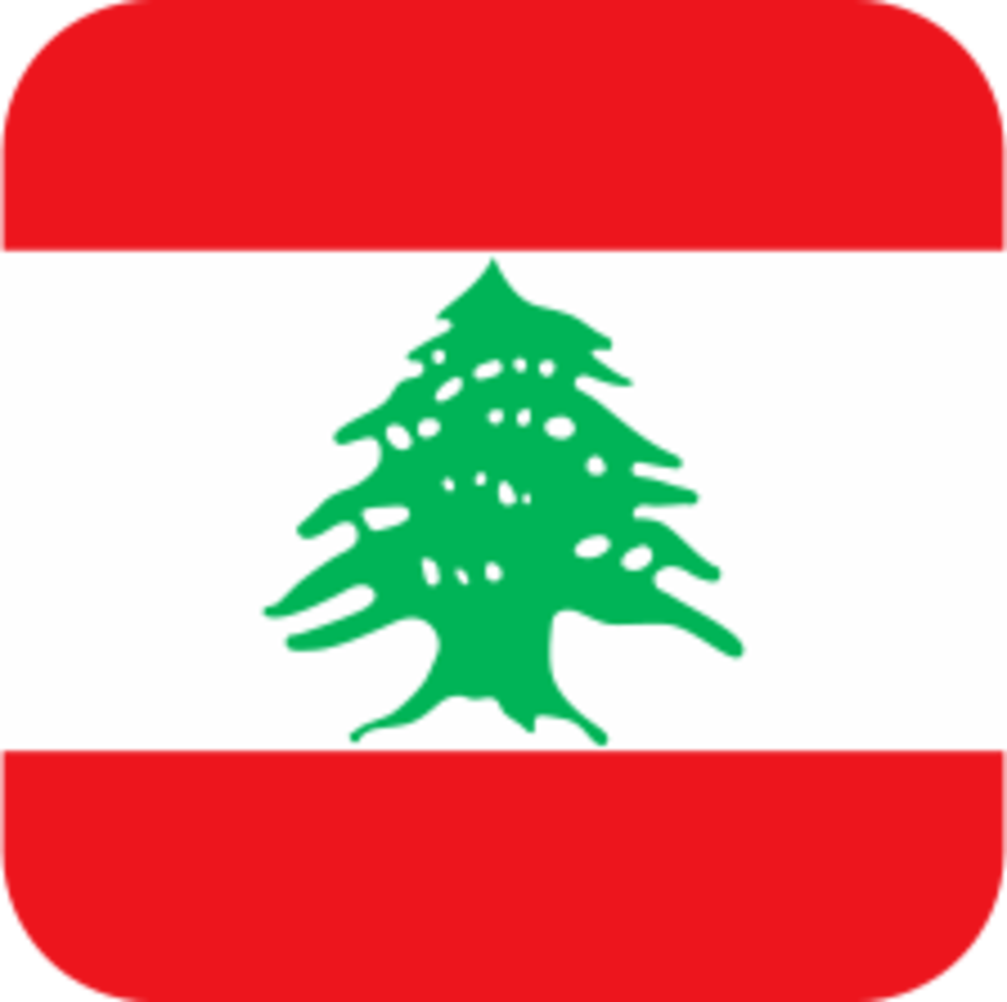 Flag Icon Lebanon