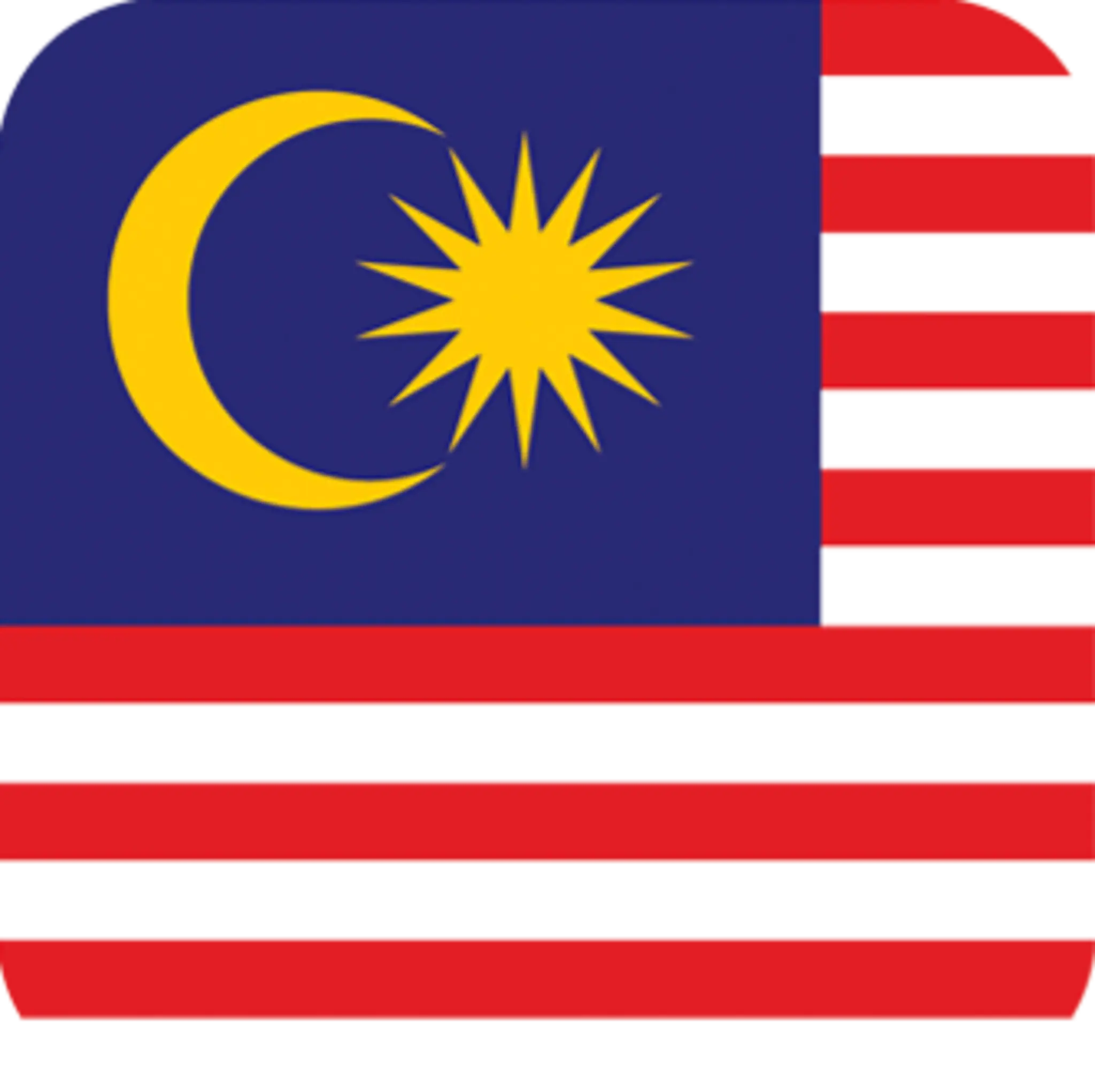 Flag Icon Malaysia