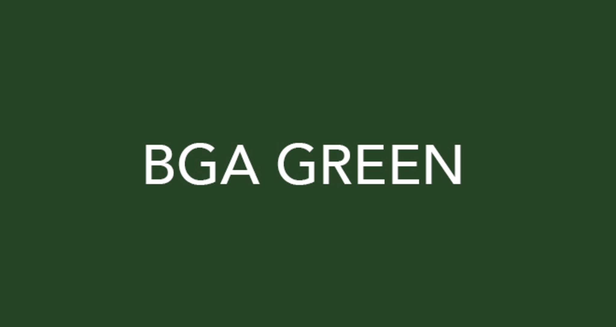 BGA Colours and Imagery