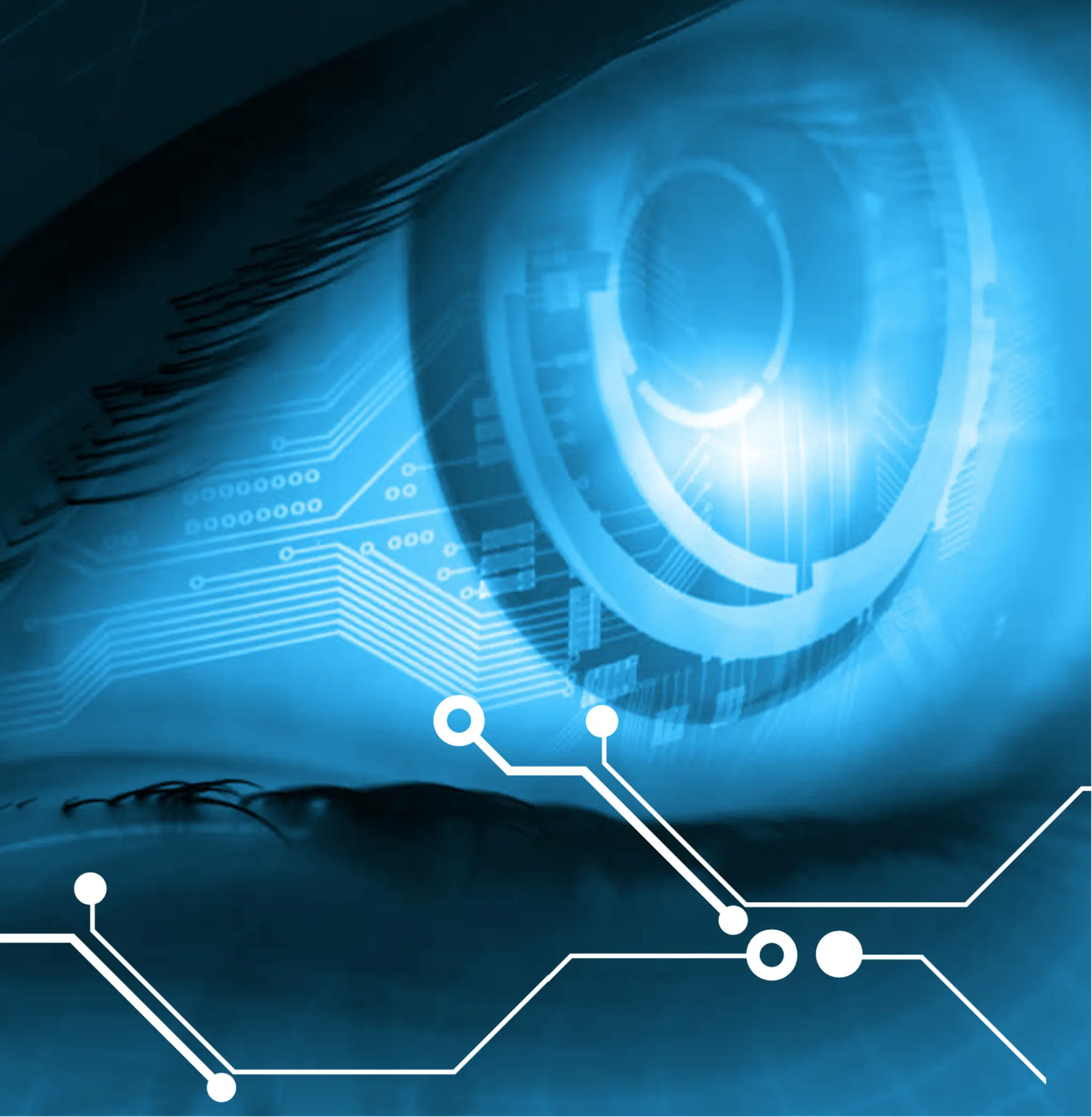 eye with technology