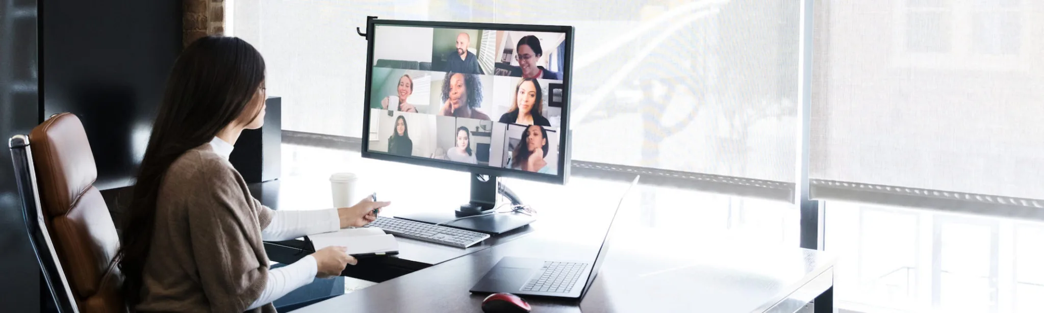 Virtual Team Meeting Communications Online Management