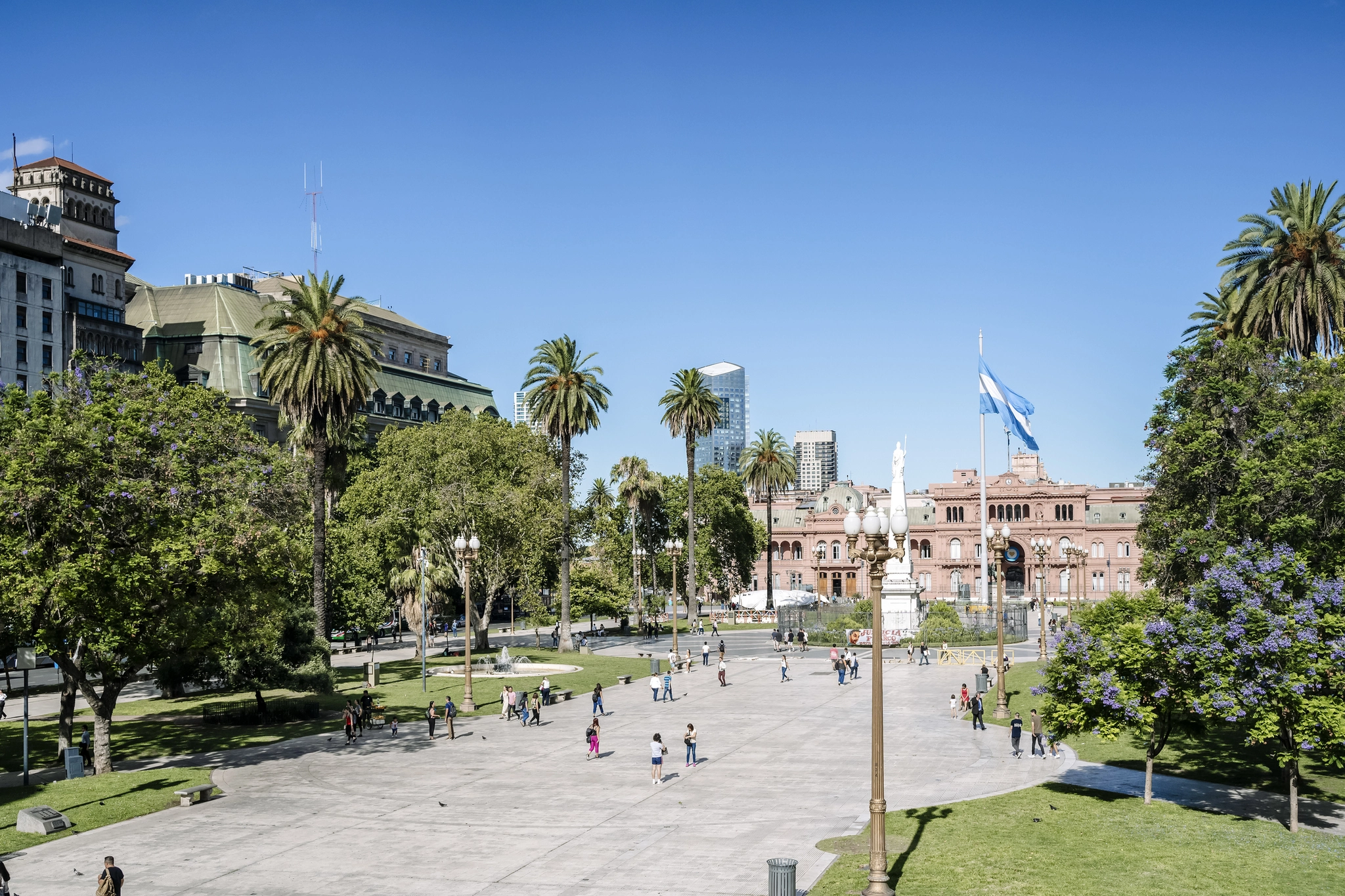 Buenos Aires city scene