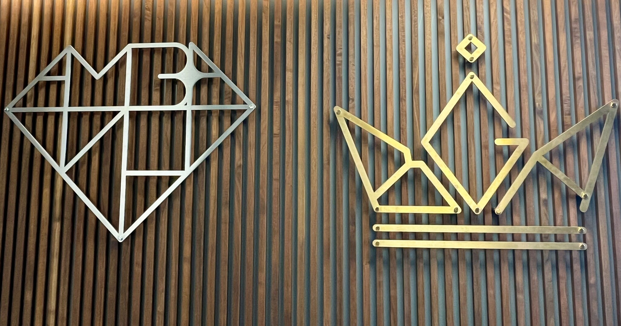 A close-up of the AMBA and BGA logos